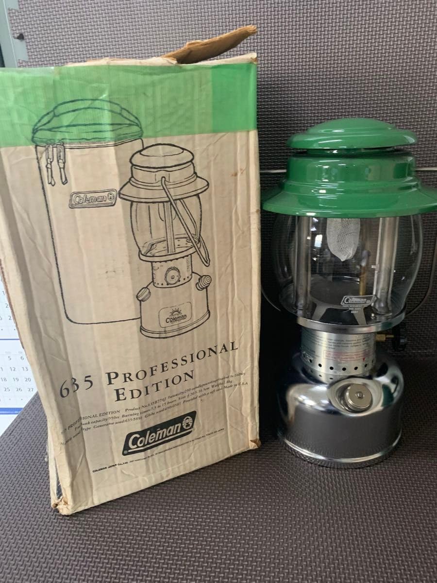 Colemanコールマンプロフェッショナルエディション 限定ランタン 635B Colemanコールマンプロフェッショナルエディション 限定ランタン 635B